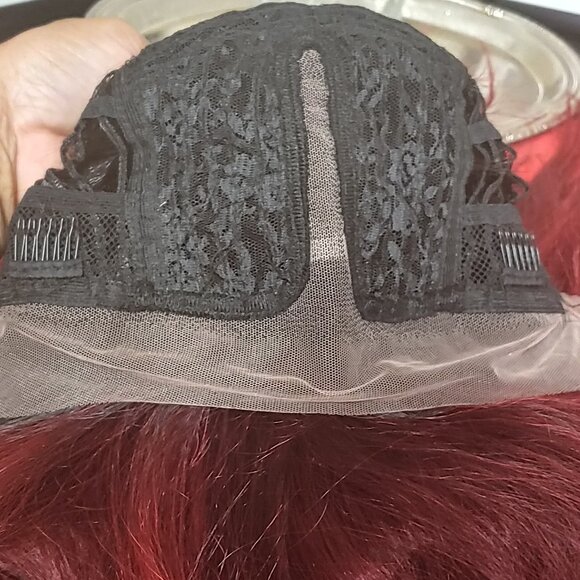 Outre Swiss Lace Front Wig: Leilani (Color Available: DRFF RED VELVET) - Picture 7 of 14